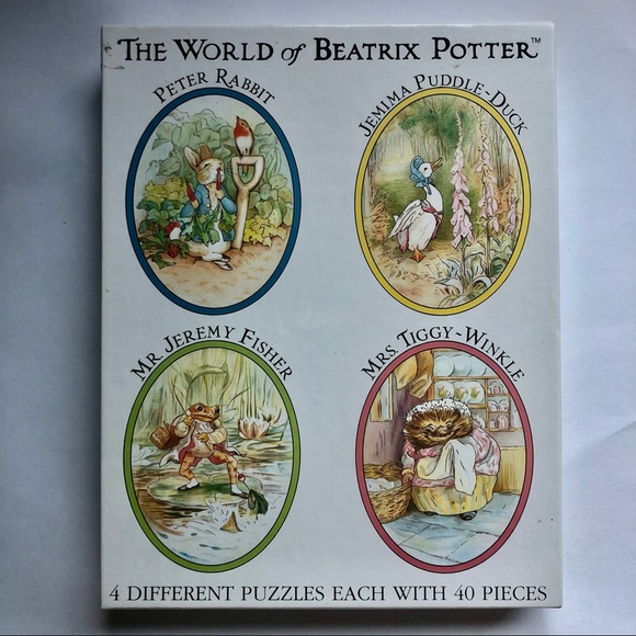 Beatrix Potter 4 x 40 piece Puzzles Set - Picture 7 of 7